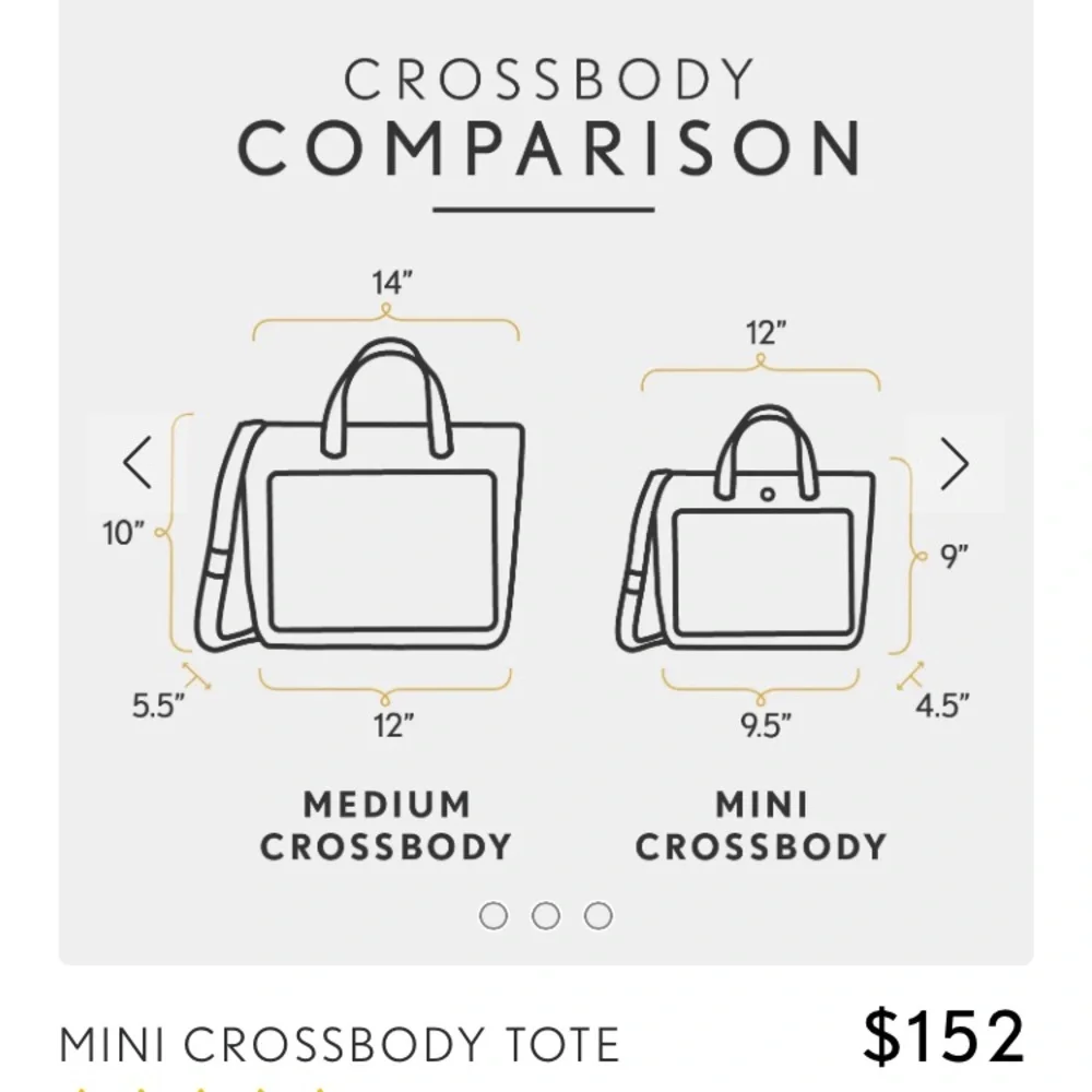 Portland Leather Mini Crossbody Tote Pebbled Black - Picture 12 of 12